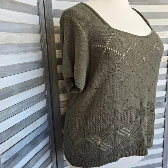 Crochet Cap Sleeve TopFrye3X